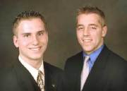 SGA President Charlie Battleson (left)
and Vice President Jordan Workman
