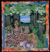 Picnic on the Grass Alone