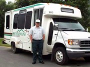 Martin Parker, Transit Authority driver and Employee of the Month, is just one of many drivers who await faculty, staff and student riders who will soon board buses free for transportation to and from nearly anywhere within Monongalia County.