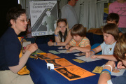 Learning about mining with chocolate chip cookies is just one of the exciting fair activities waiting for visitors to the WVU Mountaineer Country tent at the State Fair of West Virginia which opens today in Fairlea.