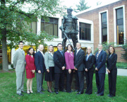 Five men and five women are vying for the titles of Mr. and Ms. Mountaineer during 58th annual Mountaineer Week activities Oct. 30-Nov. 6.