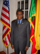 Cyrille Oguin, the Ambassador to Benin