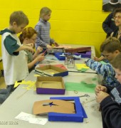 Children enjoy a creative class in the WVU Community Arts Program. The program is offering a number of exciting new classes this fall, including fun art classes for youth, at the Creative Arts Center. 
