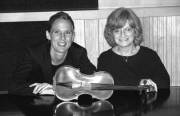 Pinot Grigio Duo, featuring (from left) violinist Patricia van der Sloot and pianist Catherine Crotty