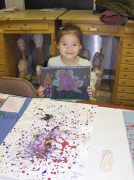 Children of all ages enjoy making crafts through the Community Arts Program at WVU. The program is currently registering students for classes in music, art, theater and dance through Friday (Jan. 18). 