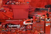 Graphic designer Juan Giraldo, an assistant professor in WVU\'s Division of Art, is exhibiting his recent photography, \"Portraits of Consumption,\" Jan. 24-March 7 in WVU\'s Laura Mesaros Gallery. His series of photographs focus on Am