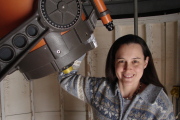 WVU astronomer Maura McLaughlin was one of only 23 physicists in the United States and Canada selected for the prestigious Sloan Research Fellowship. McLaughlin distinguished herself in 2006 by discovering a new, mysterious class of radio-bursting collaps