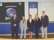 A team of graduate students from WVU won the Eastern Section of the American Association of Petroleum Geologists\ ' (AAPG) Imperial Barrel Award. The program is an annual petroleum exploration evaluation competition created for graduate students study