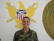 WVU graduate Kylee Turbish has learned how to translate team building skills learned during her college career in WVU\'s Mountaineer Battalion ROTC program to a future of dedicated service with the U.S. Army. Turbish, a May graduate who studied in WV