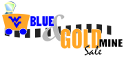 Blue and Gold Mine Sale logo