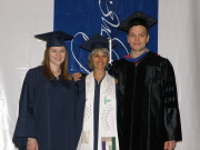 Photo of Samantha Muster, Lynne Ryan and Jeff Muster (left to right)