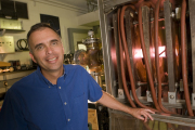 Earl Scime, Robert C. Byrd Professor of Physics and chairman of the WVU Department of Physics, now has another title to follow his name -- Eberly Distinguished Professor of Physics.