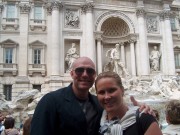 Rebecca Wissler and her husband, Nicholas, in Italy