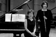 WVU music faculty Christine Kefferstan and Francesca Arnone