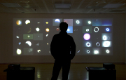 A photograph from Michael Sherwin's exhibit Experiments in Wonder that depicts the wonder seen in life daily