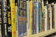 Some of WVU's Asimov collection