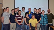 WVU Lunabotics_Team w Capt McBride_1
