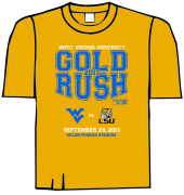 Gold Rush t-shirt