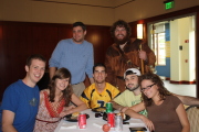 Graduating seniors gather at the Zero-Year Reunion.