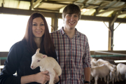 Sheep research crew