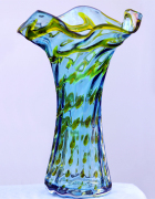 Blenko Birthday Glass