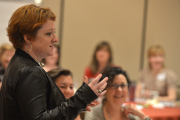 Jennifer Knight is a surgeon at WVU who found a support system through a new Women in Leadership Initiative at the University.