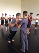 Kaddar teaches Modern Dance Partnering class