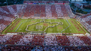 The Pride of West Virginia at the Oklahoma game.