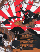 Jordan Welsh "I'm big in Japan" Silkscreen