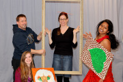 Morgan Southall, Robert Danes, Elisabeth Orr (assistant professor of landscape architecture) and Arathy Gowda