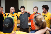 WVU students play in the Kazoo Corps