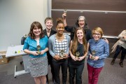 Hackathon Winners (Courtesy Reed College of Media)