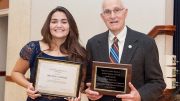 Brandy Ledesma and Don Spencer