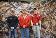Jeremiah Parsons with his dad and brother