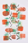 Clay monotype by Shoji Satake