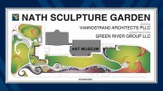 Artist rendering of Nath Sculpture Garden