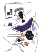 Map of Milan Puskar Stadium