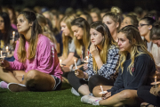 Vigil on WVU campus