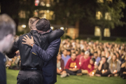 WVU campus gathers for vigil