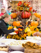 Fall craft display
